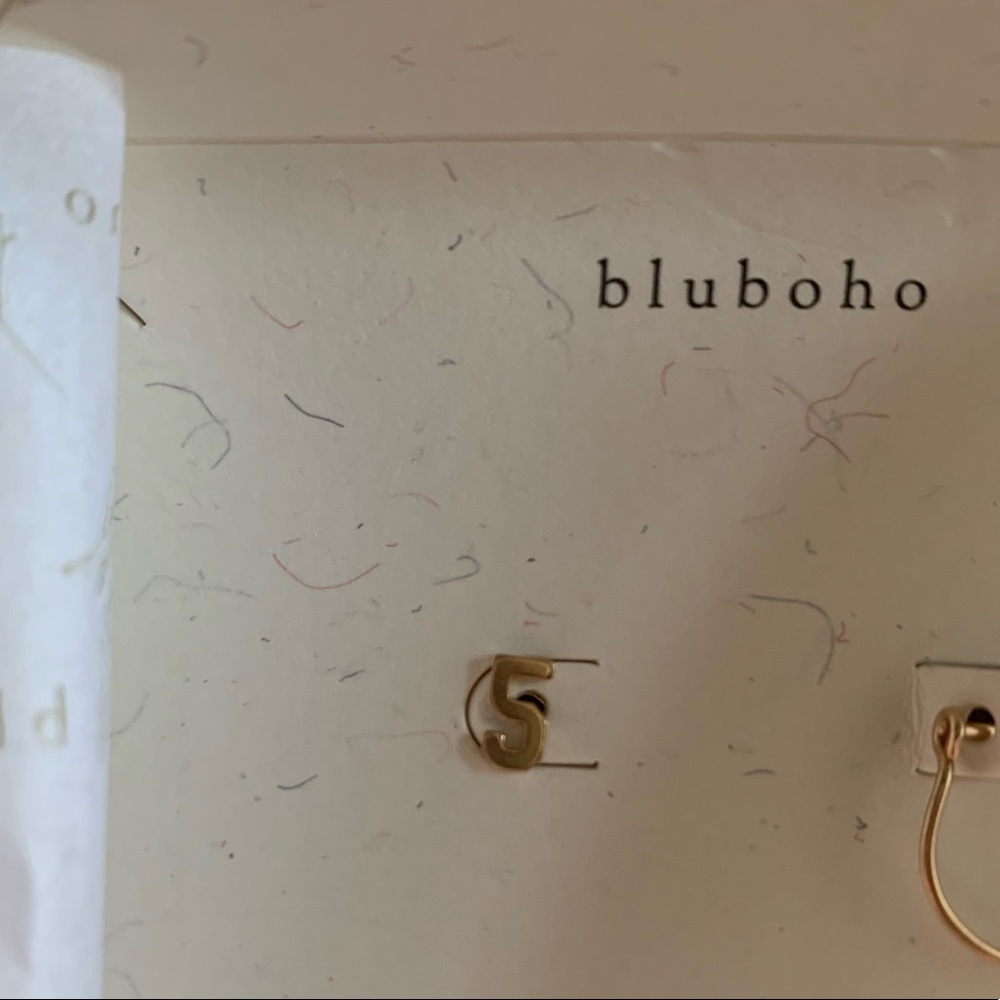Bluboho ‘5’ earring